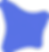 Abstract blue shape