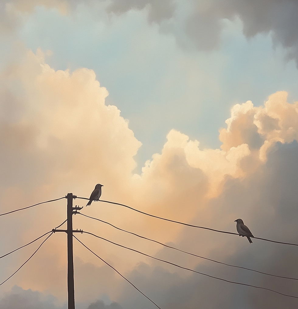 Birds on Electric Wire