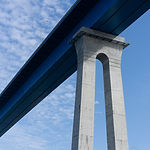Modern Concrete Bridge