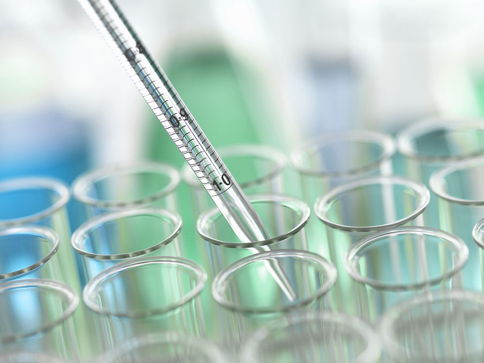 Laboratory Pipette in Use