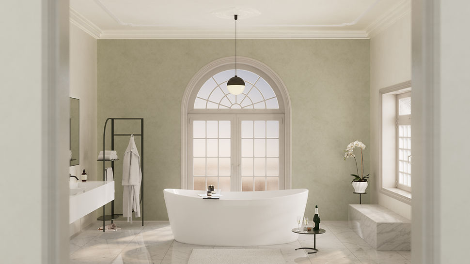 Elegant Bathroom Setting