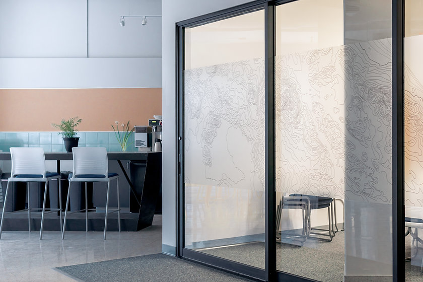 Porte en verre