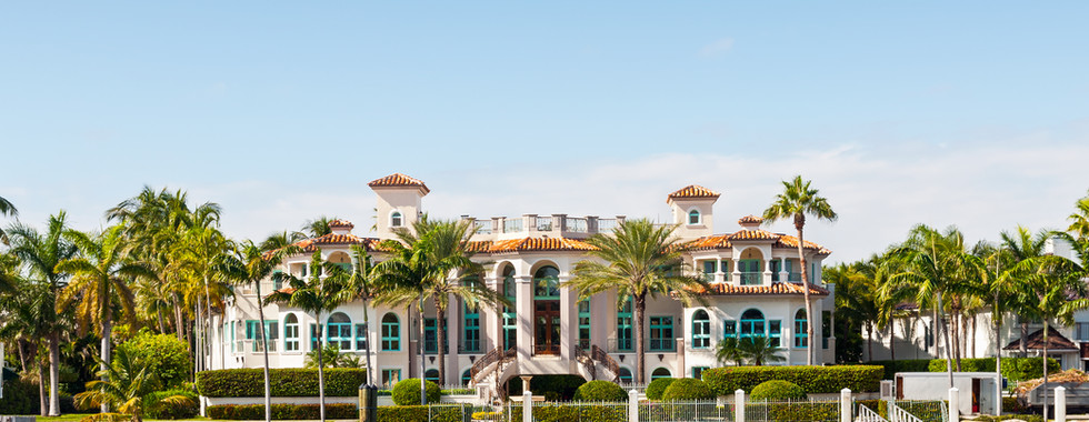 Aerial shot of Luxury Resort during the day
