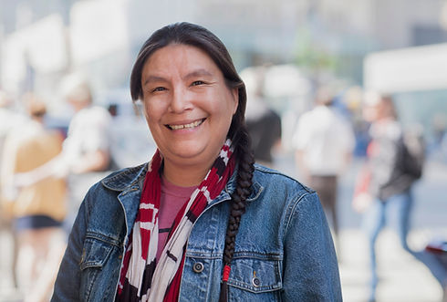 Smiling woman