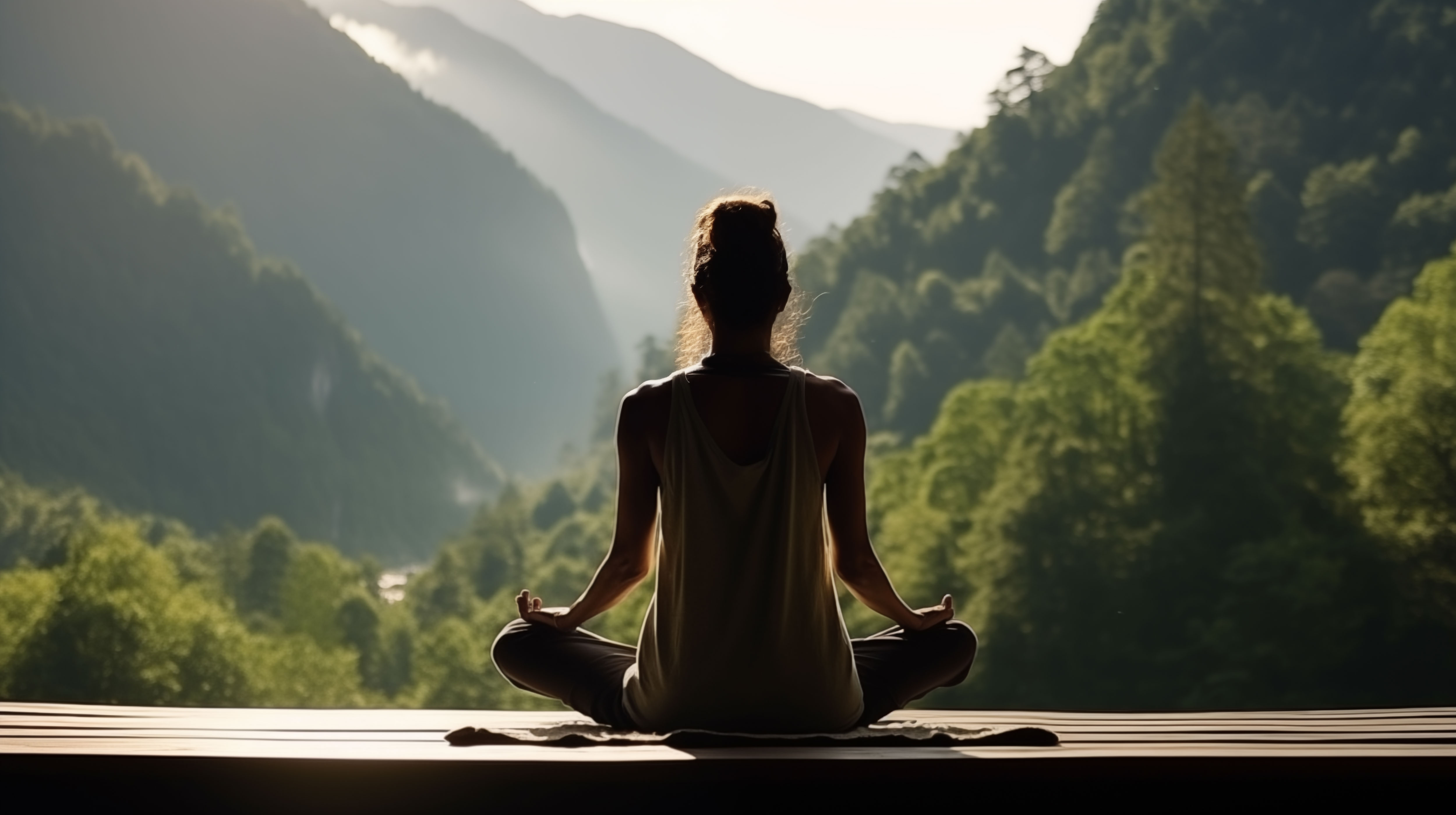 Meditation in der Natur