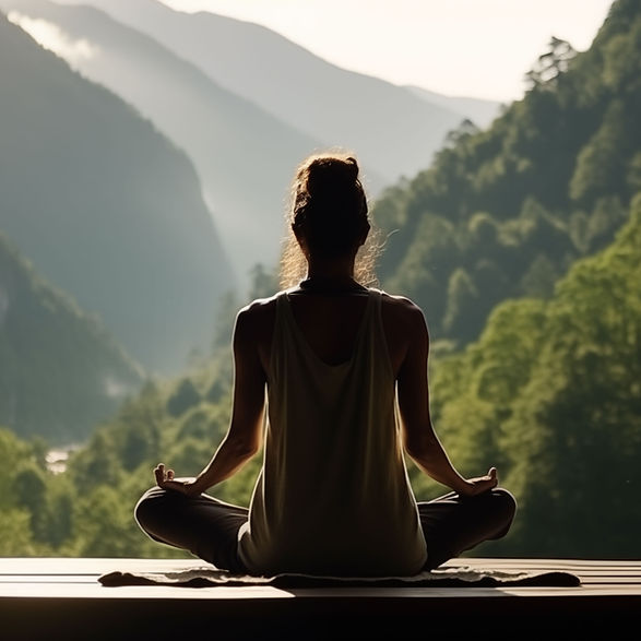Meditation in nature