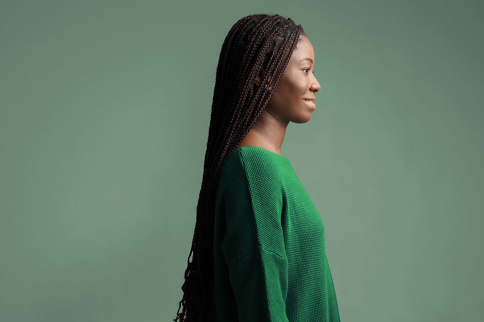 Woman in Green