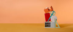Colorful Desk Items