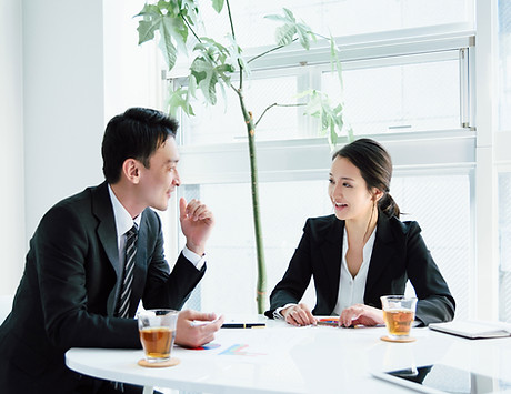 Conversation d'affaires