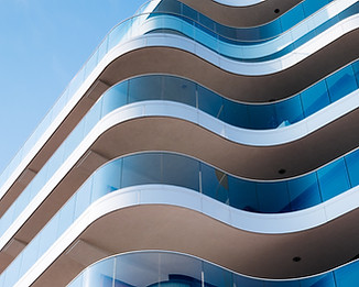 Edificio moderno de apartamentos