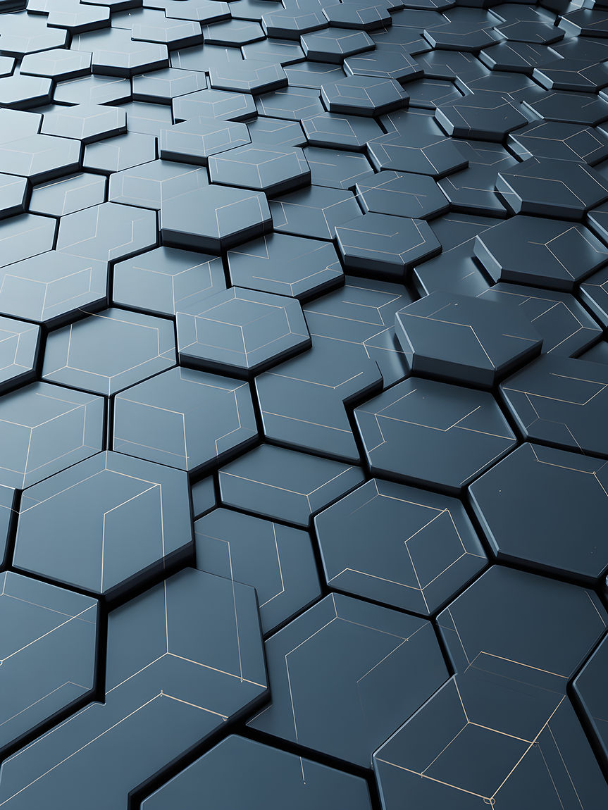 Hexagonal Pattern Surface