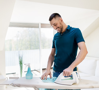 Ironing a Shirt