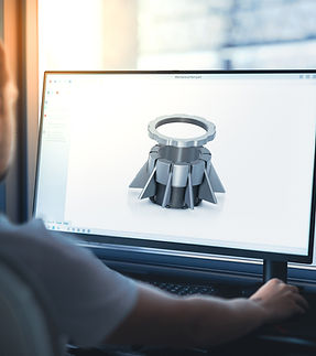 Engineer Using CAD
