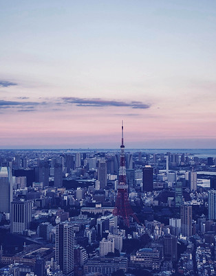 都市の航空写真
