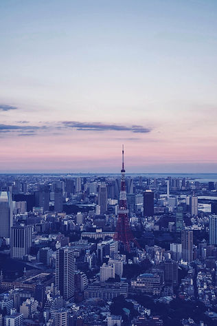 都市の航空写真