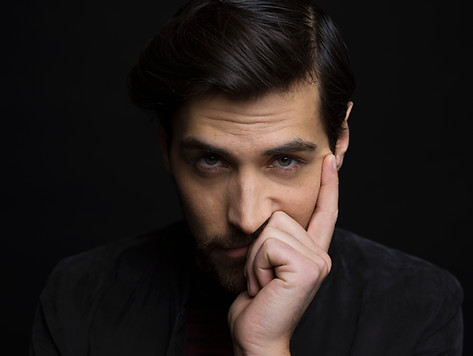 Pensive Man Portrait