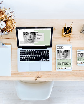 Bureau d'une blogueuse