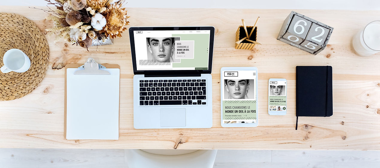 Bureau d'une blogueuse