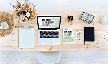 Bureau d'une blogueuse