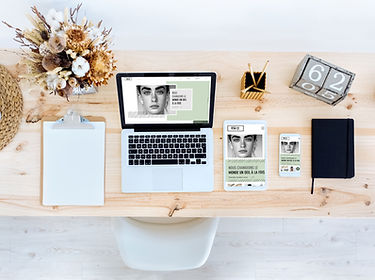 Bureau d'une blogueuse