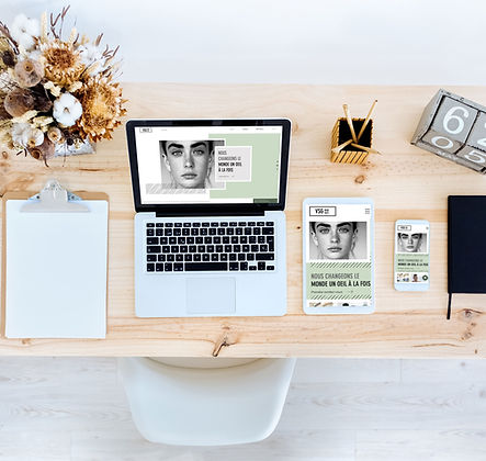 Modern Workspace Layout