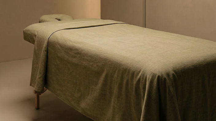 Installation de la table de massage