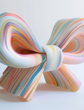 Multicolor Pastel Bowtie