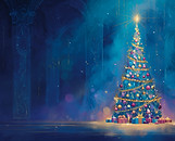 Christmas Tree Display
