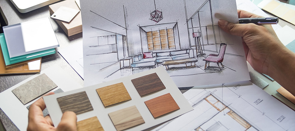Interior Designer at Work