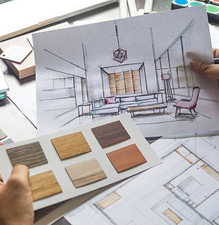Interior Designer al lavoro