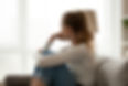 Sad on Couch