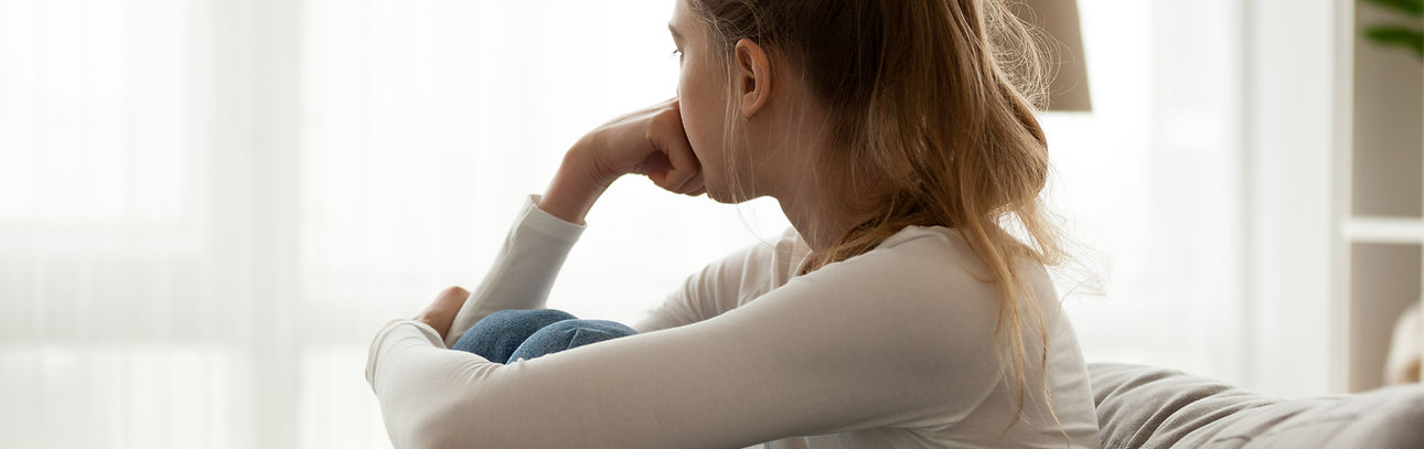 Woman Deep In Thought