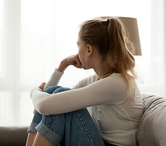 Woman Deep In Thought