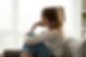 Sad on Couch
