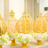 pedestal trays with flower decoration