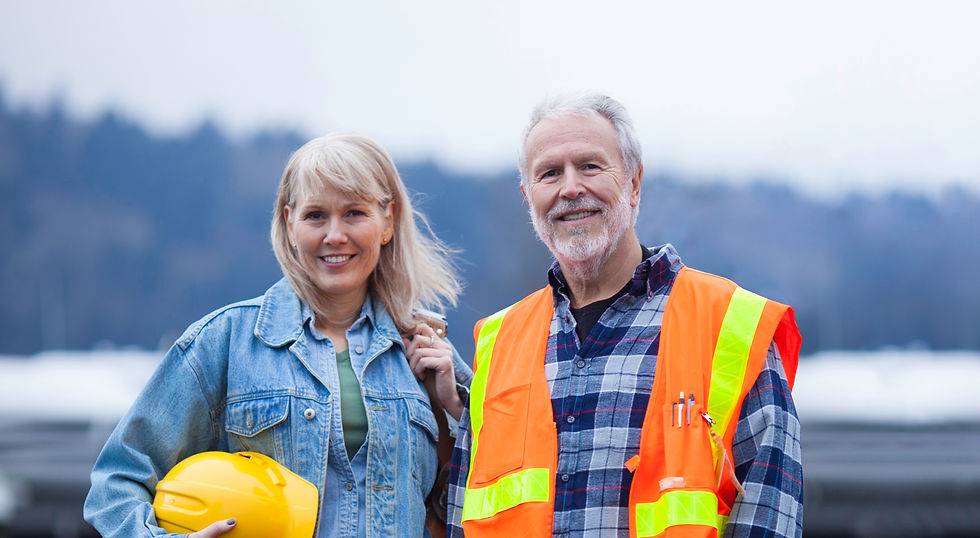 Construction Team Outdoors