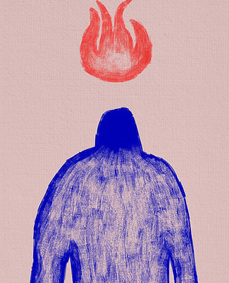 burnout person