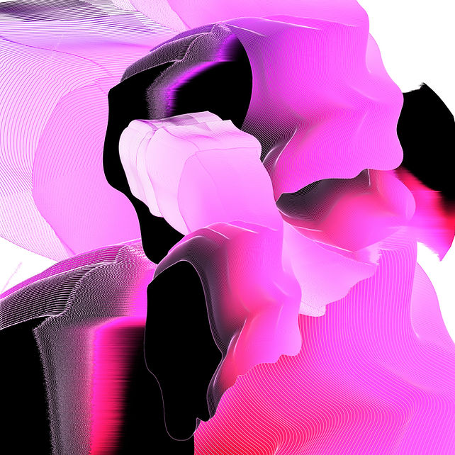 Abstract Pink Shapes