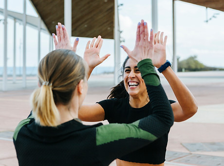 High Five after Workout