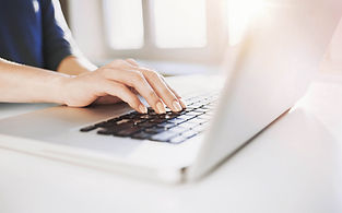 Woman Typing