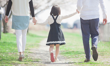 Family Walking