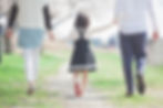 Famiglia che cammina