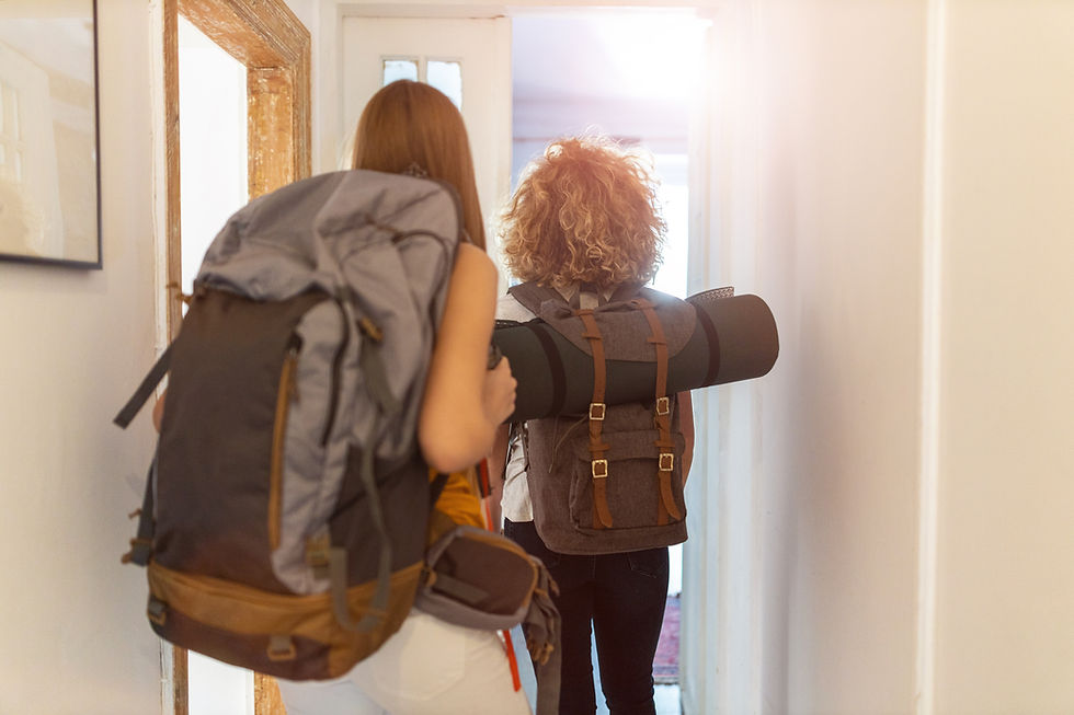 Backpackers Indoors