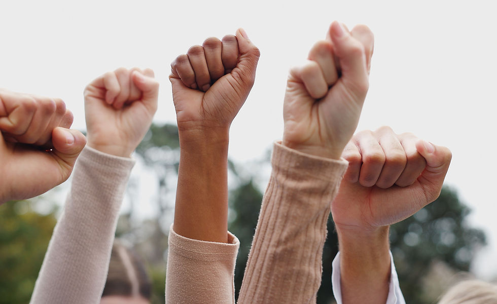 Raised Fists Unity