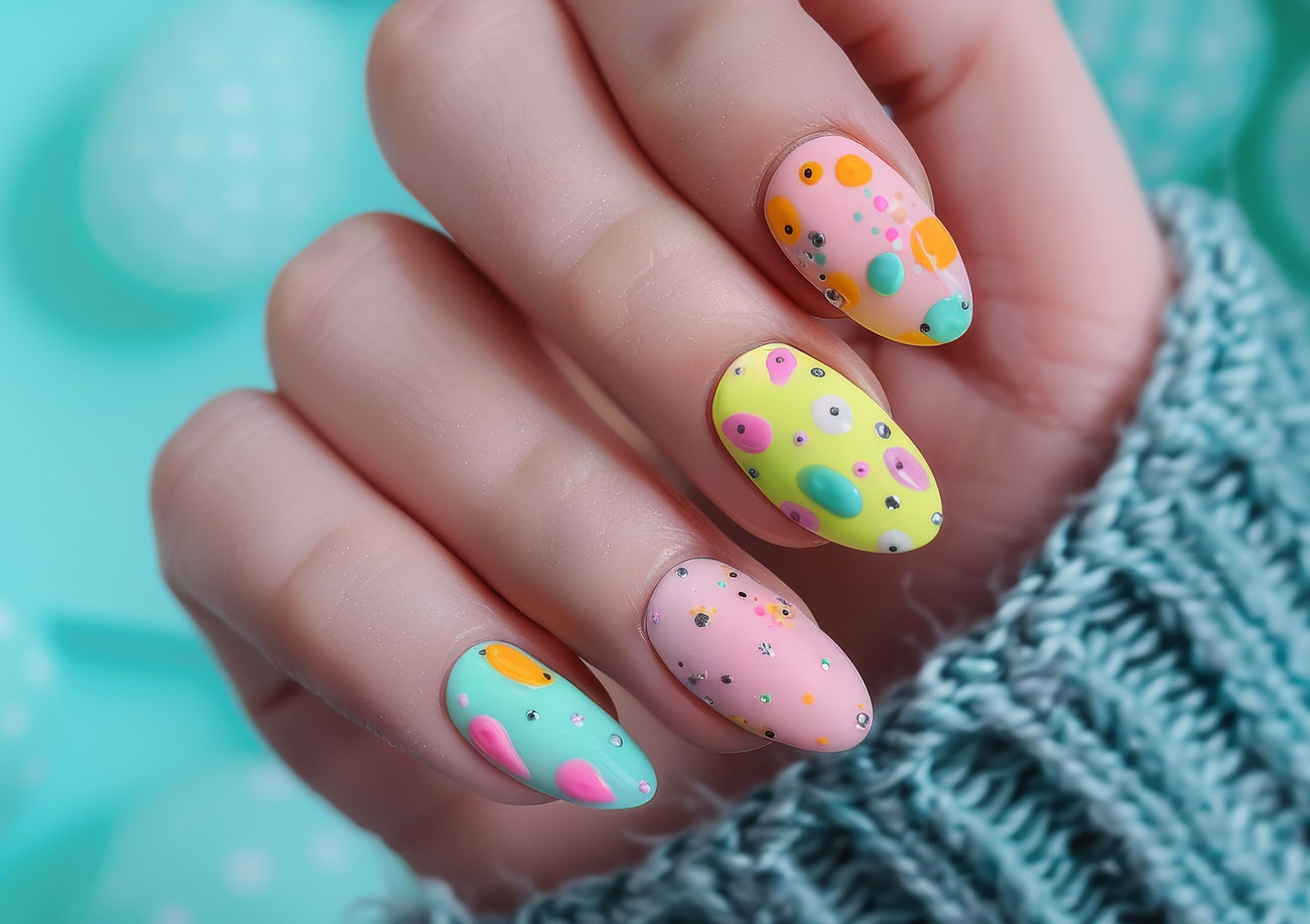Colorful Nail Art