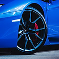 Blue Luxury Car