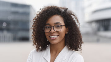 Coaching - smiling woman