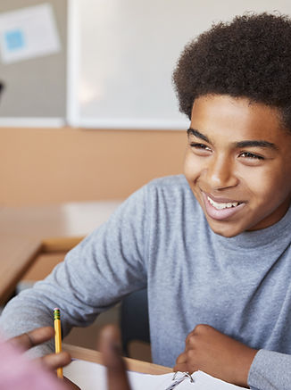 Student Smiling Interaction