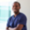 Smiling medical professional