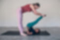 Yoga stretching exercise